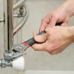 Установка полотенцесушителя